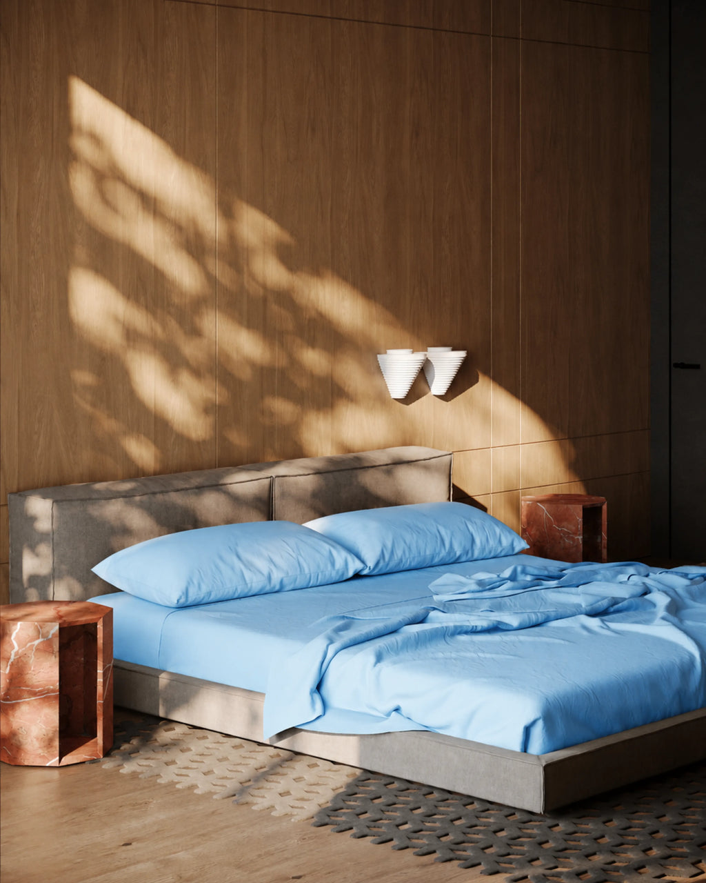 300 TC 100% Cotton Duvet Cover Nimbus (Shaam Sahil)
