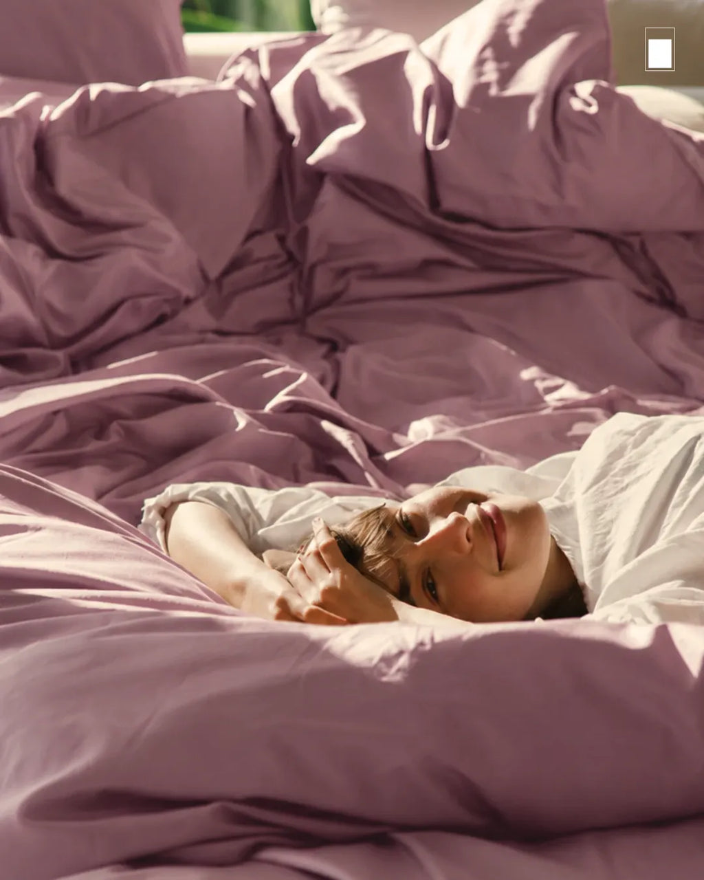 300 TC 100% Cotton Fitted Bedsheet - Rosewater (Pehla Noor)