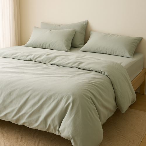 Baagh: Sage Set of 2 Pillowcases