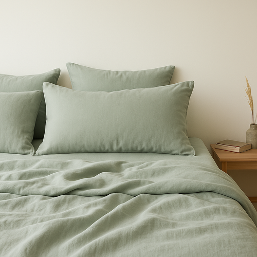 Baagh: Sage Set of 2 Pillowcases