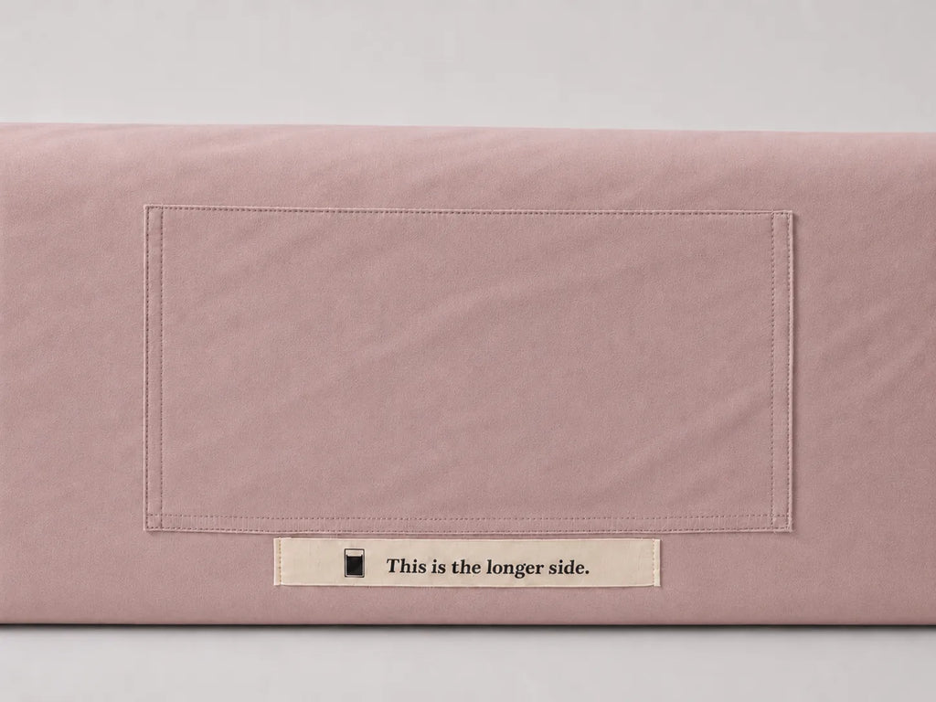 300 TC 100% Cotton Fitted Bedsheet - Rosewater (Pehla Noor)