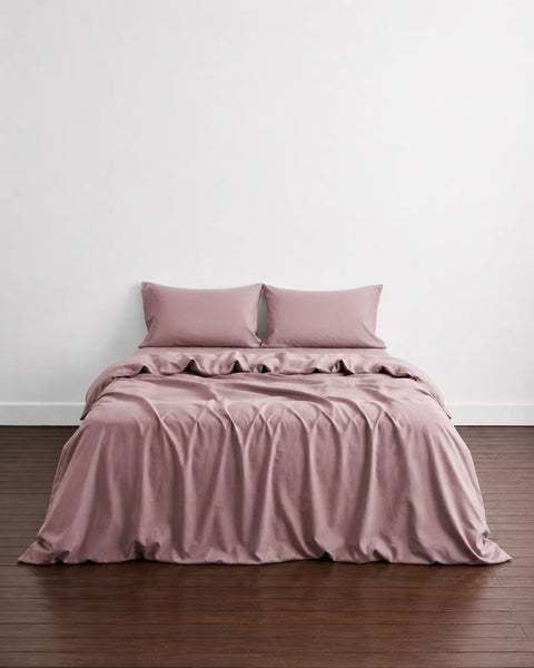 300 TC 100% Cotton Duvet Cover Rosewater (Pehla Noor) — rosewater